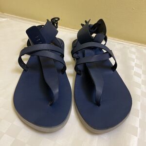 Free People Navy Blue Sandals